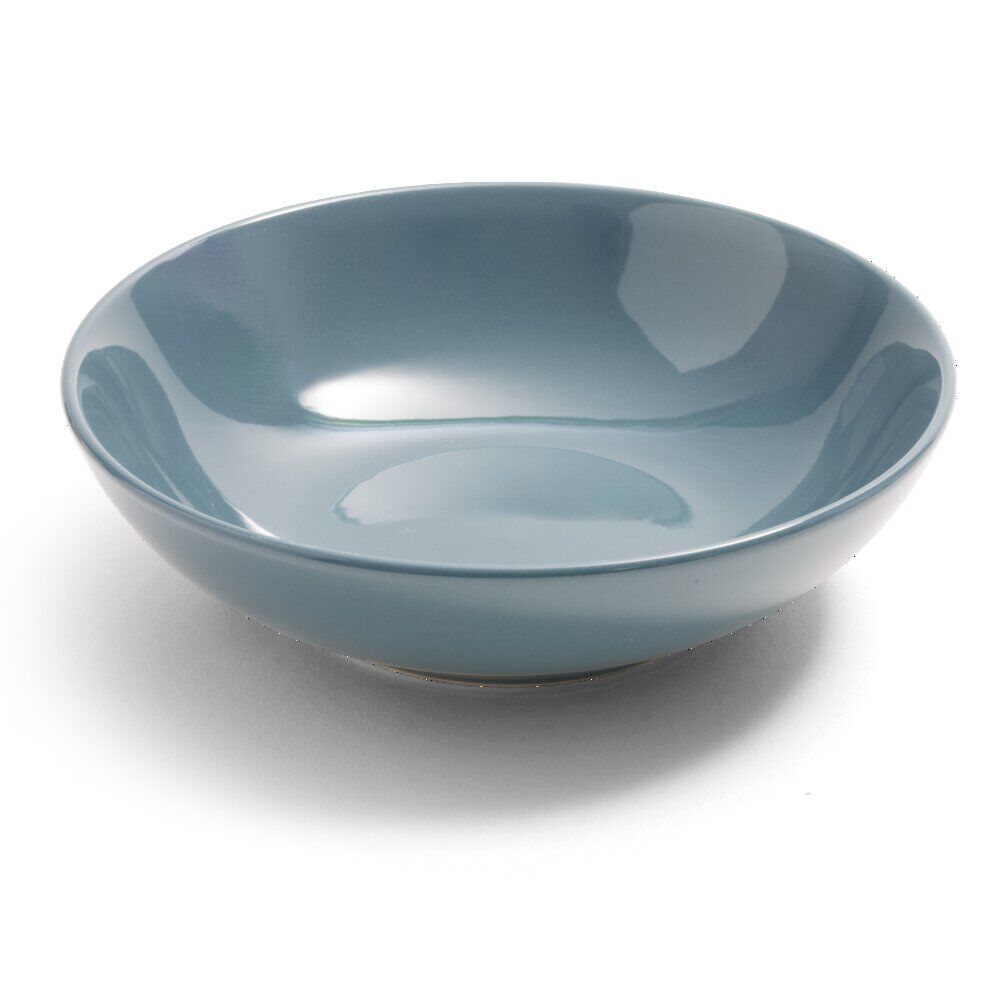 Assiette à soupe Madrid grès bleu Ø20cm