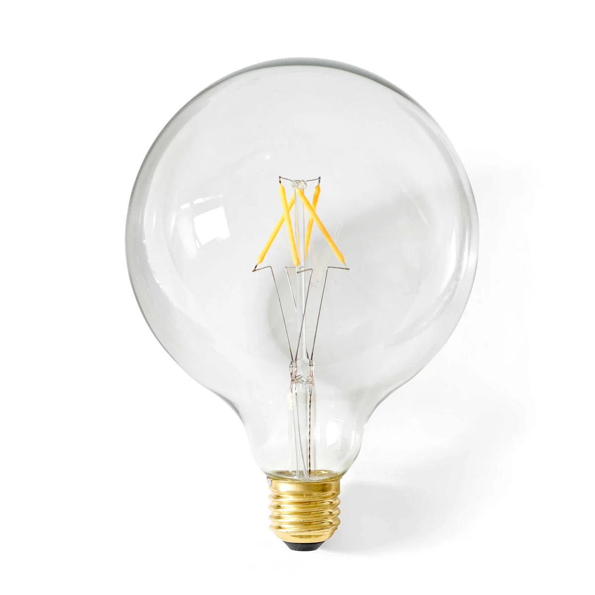 Audo - Globe LED-Leuchtmittel E27, Ø 95 mm / klar