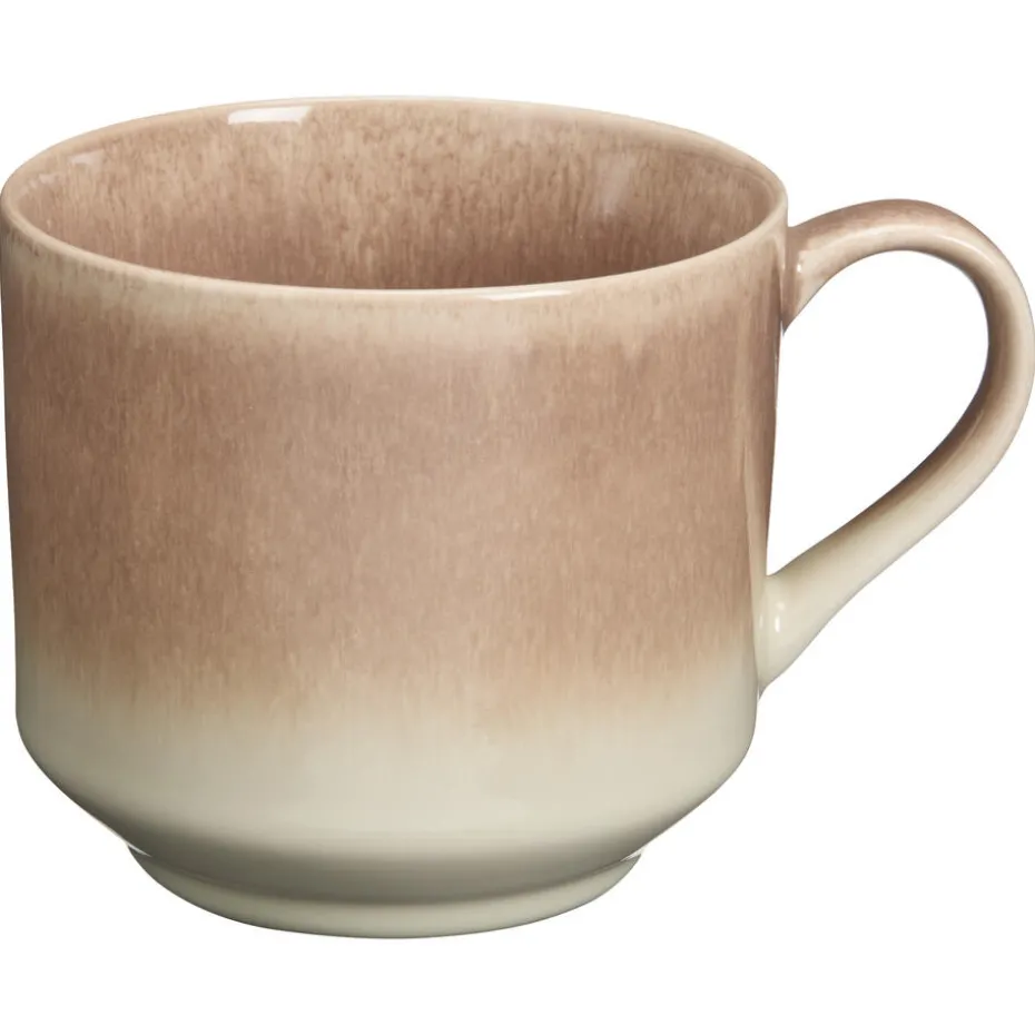 Kwantum Mokken | Mokken | Mok Met Oor Fiaz  400ml Bruin