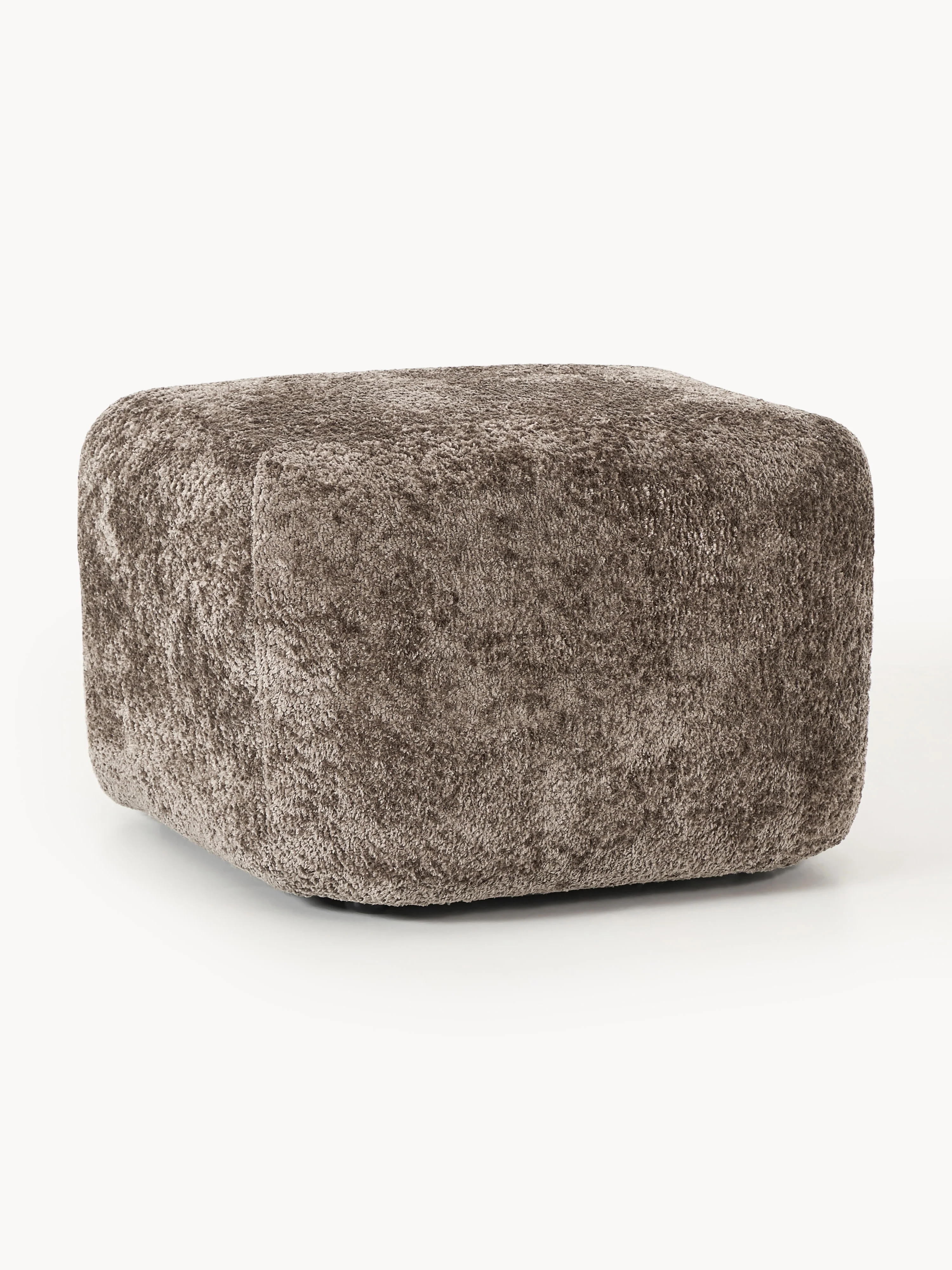 Sofa-Hocker Wolke aus Teddy-Bouclé