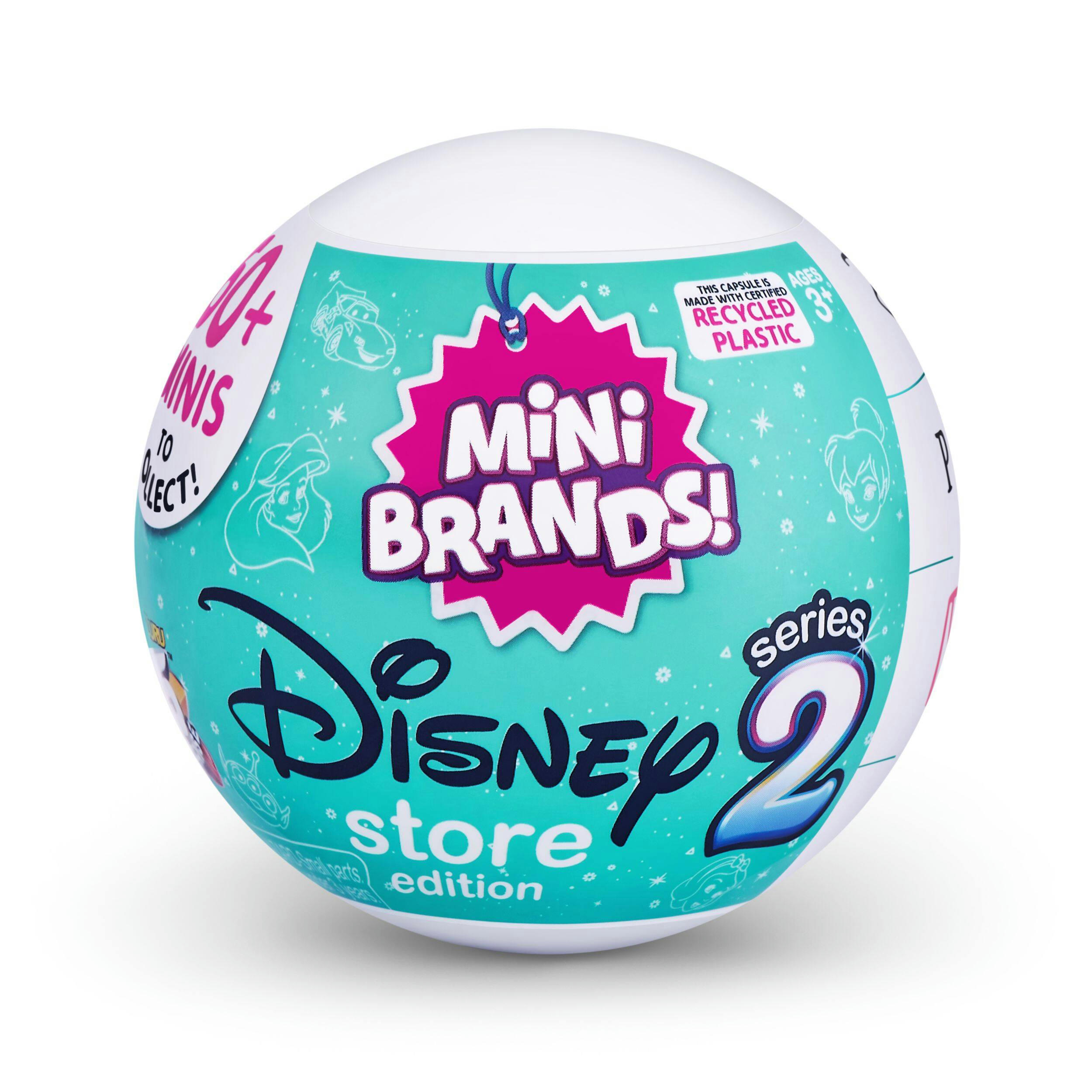 ZURU 5 Surprise Mini Brands Disney Store Series 2 Capsule, Assorted