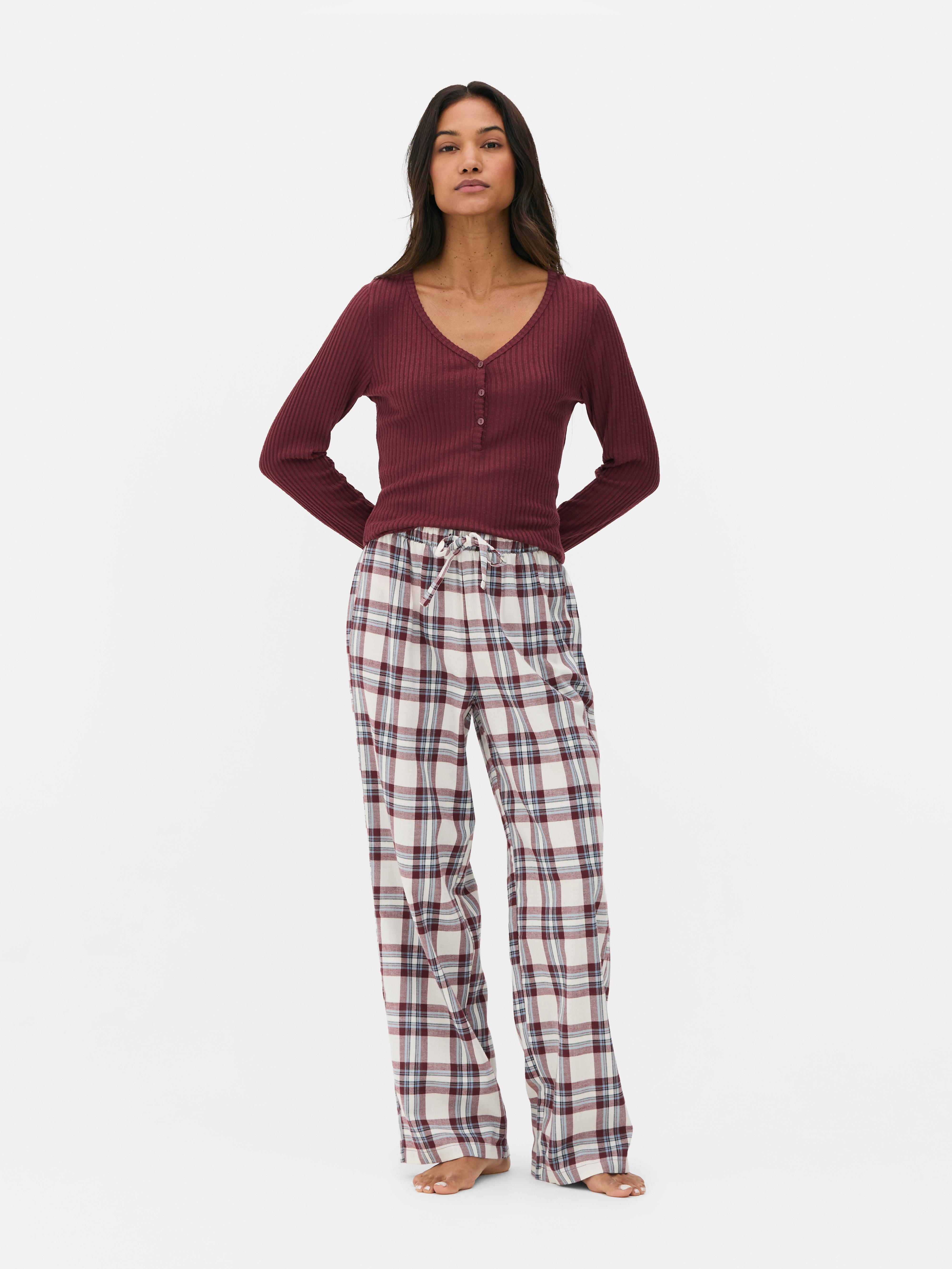 Flannel Pajama Set