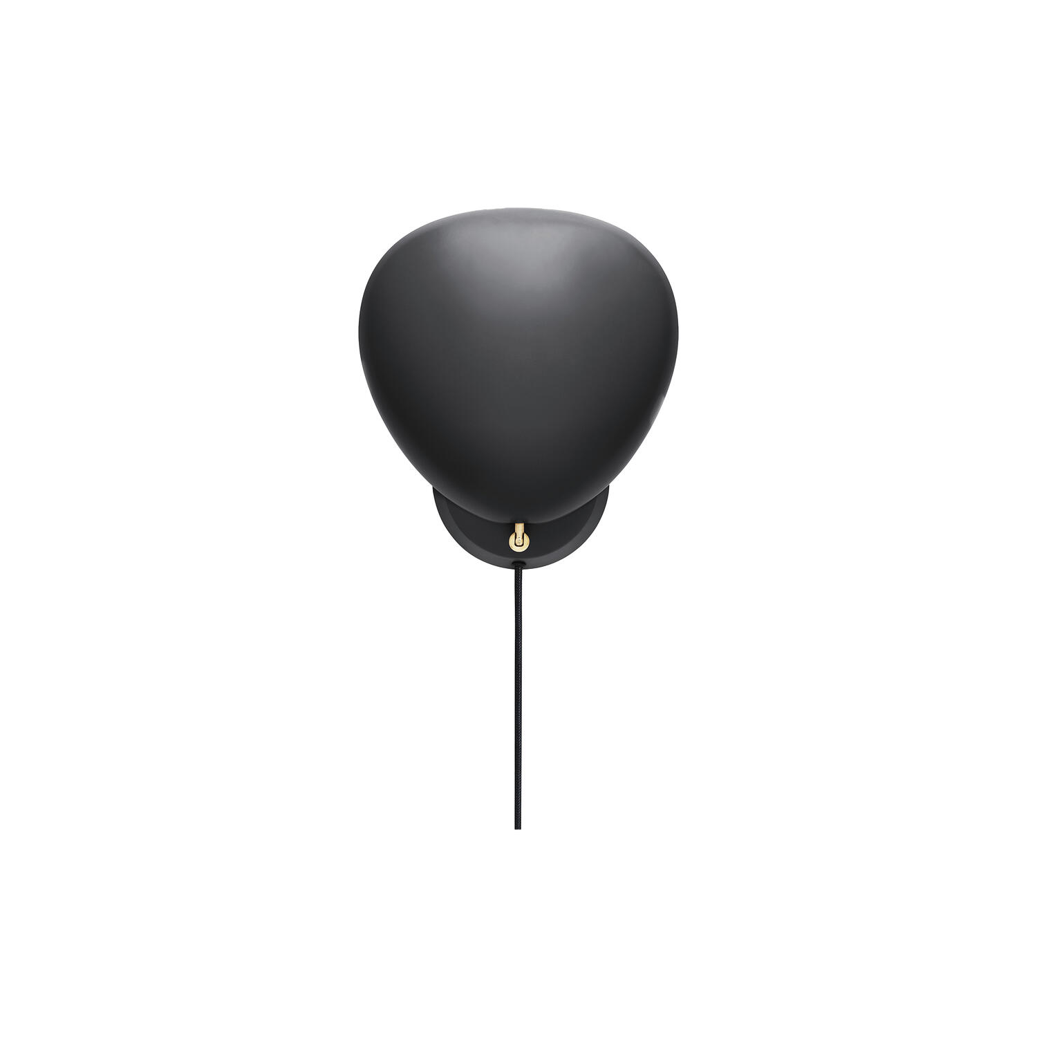 Cobra Wall Lamp, black semi matt