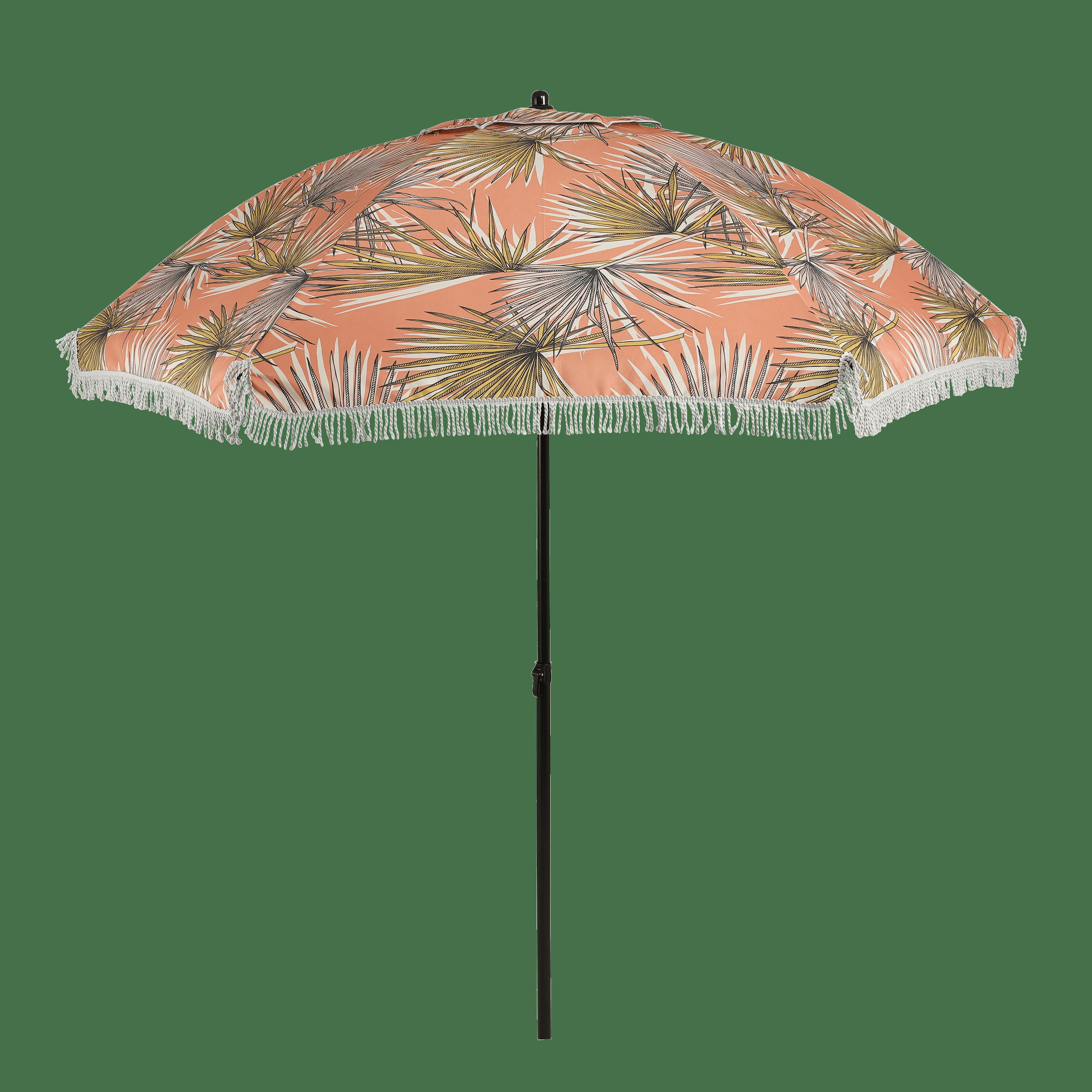 - Parasol feuilles de palmier orange D220
