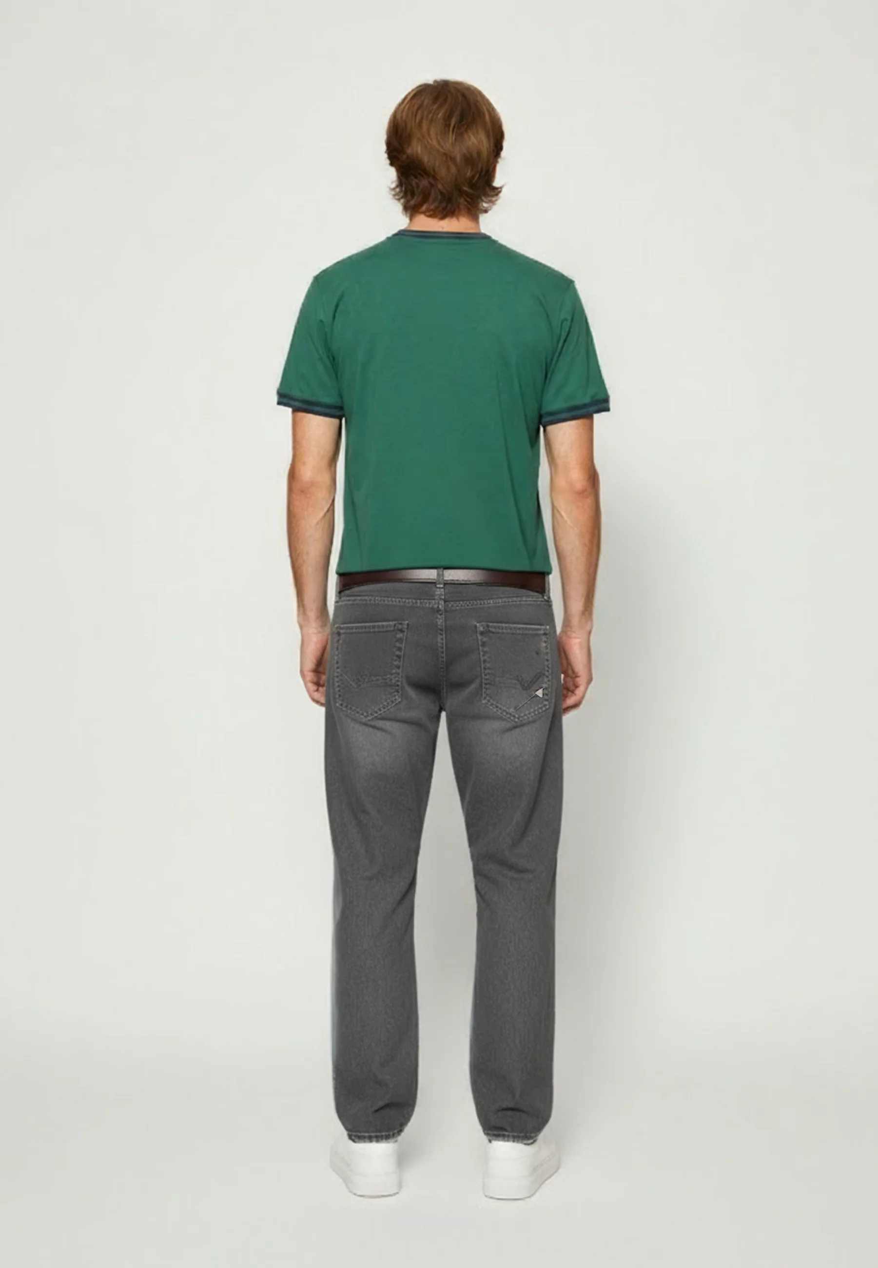 Jean gris en coton KOLONEL