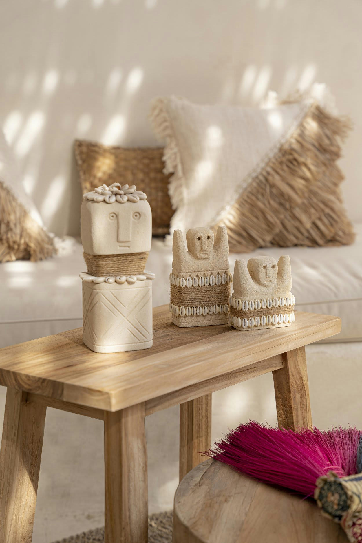 SUMBA - Statue en grès petite