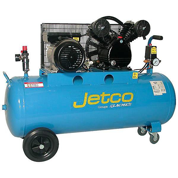 Compresseur JETCO 100 L 3 CV 230 V 8 bars - LACME 123310