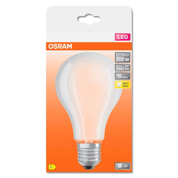 LED-Leuchtmittel »LED STAR CLASSIC A«, 24 W, E27, warmweiß