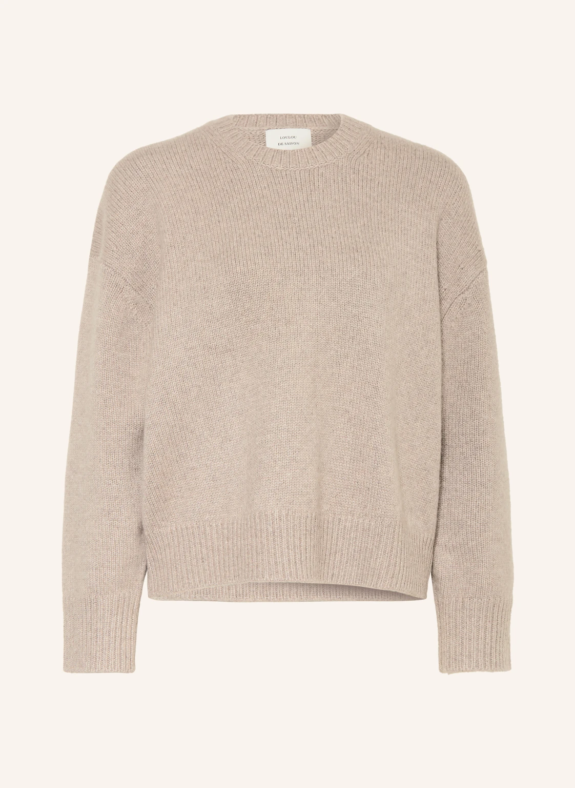LOULOU DE SAISON Oversized-Pullover PIA aus Cashmere