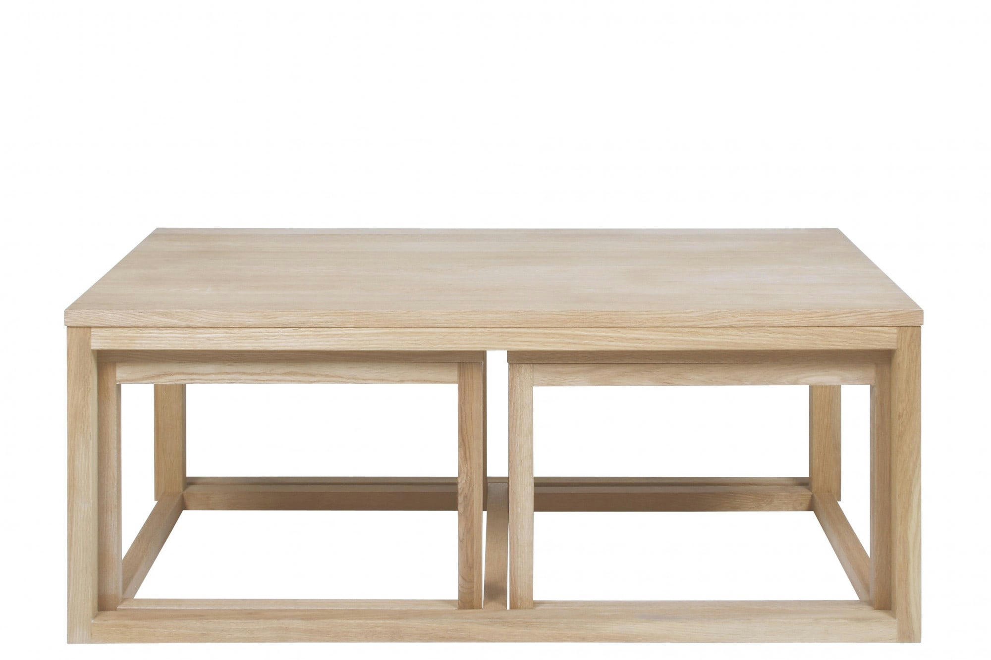 CORNER - Table basse en chêne