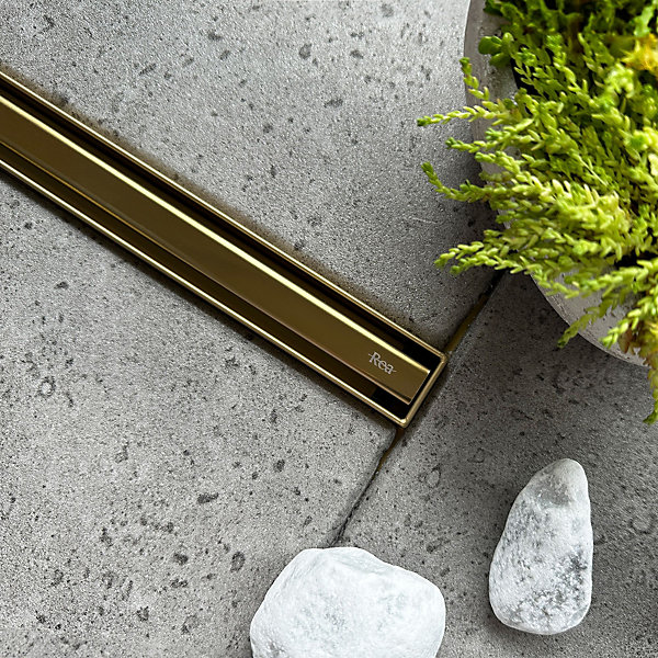 Drain Linéaire Rea Neox Slim Pro 60 Gold