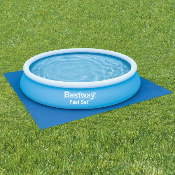 Pokrywa na basen Niebieski 396 x 396 cm Polietylen Bestway