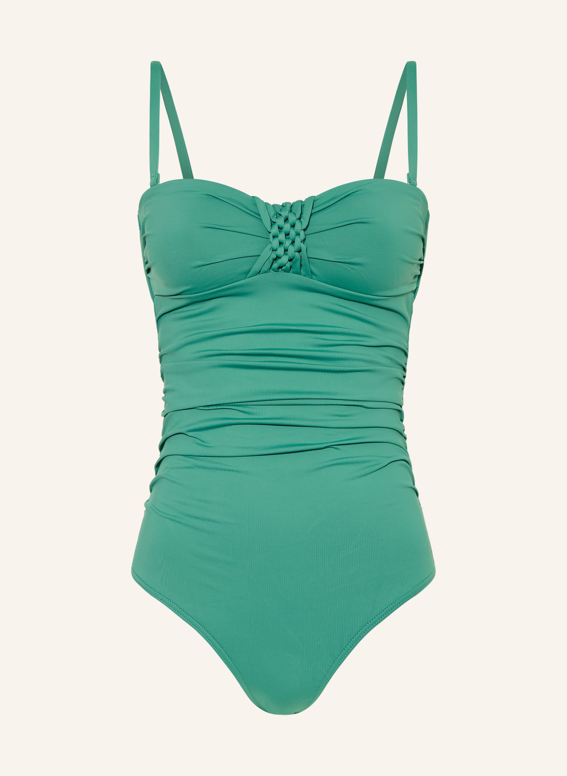 CYELL Bandeau-Badeanzug GREEN OASIS