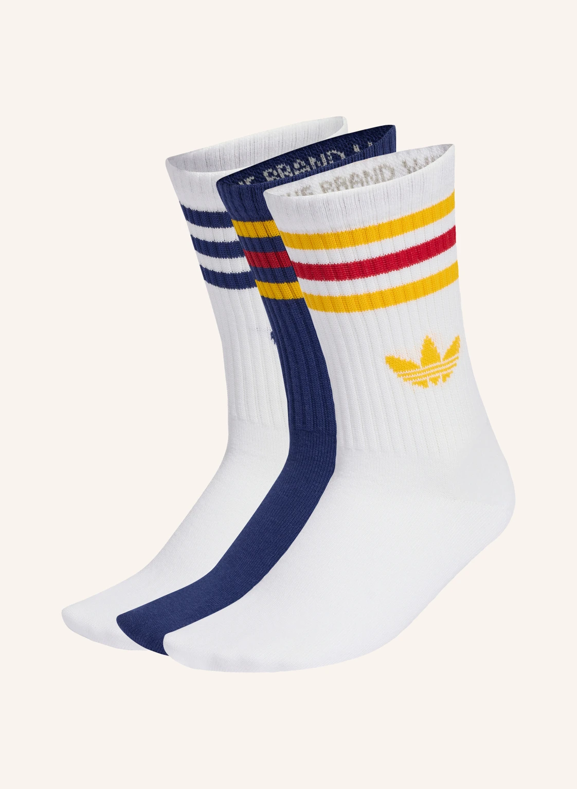 adidas Originals 3er-Pack Socken 3 STREIFEN CREW