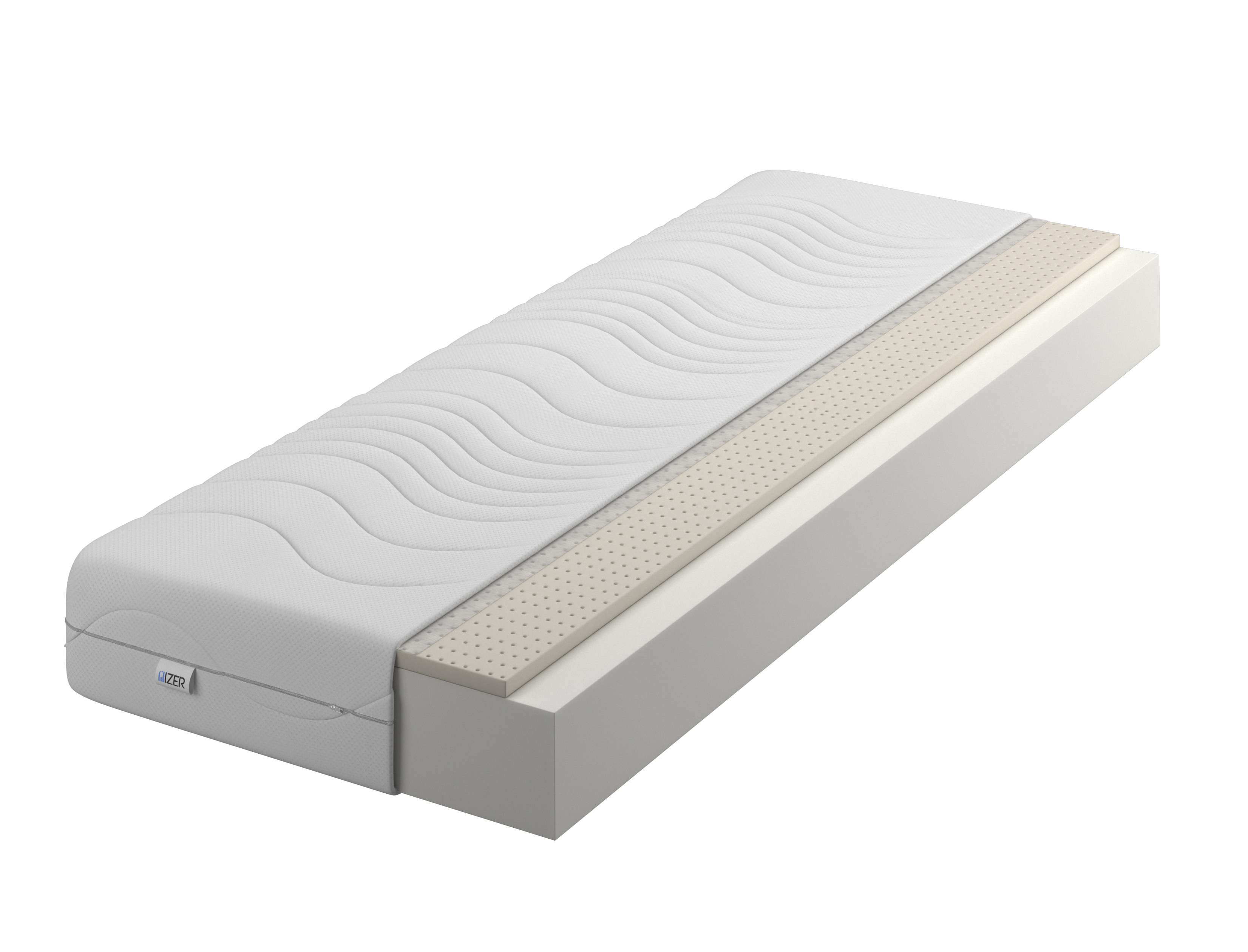 Materac piankowy70x200 20cm Comfort   Latex | Dwustronny H2/H3