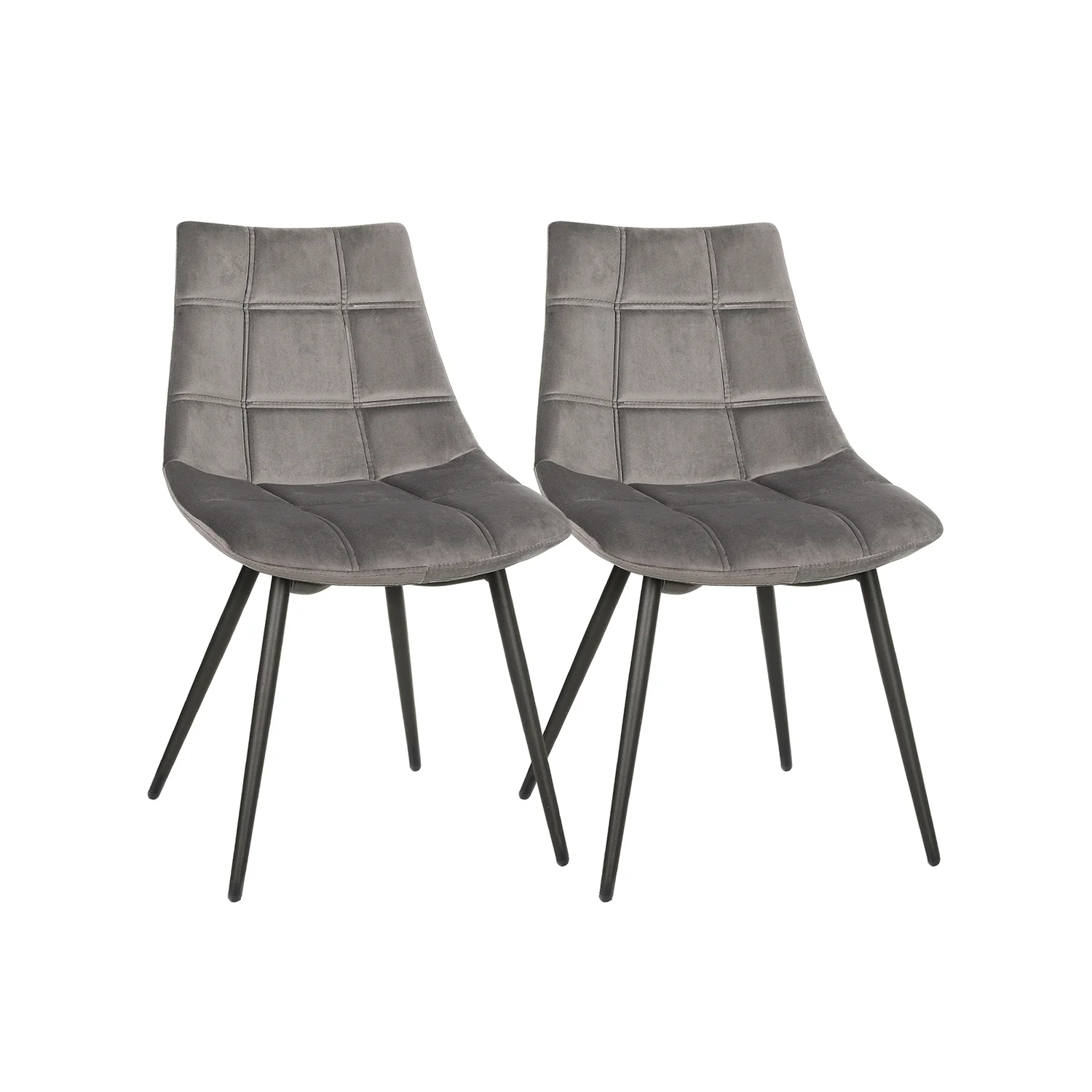 ２ Chaises moderne gris