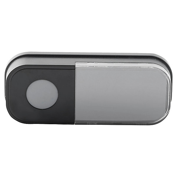 Bouton de sonnette sans fil Blyss Liam noir