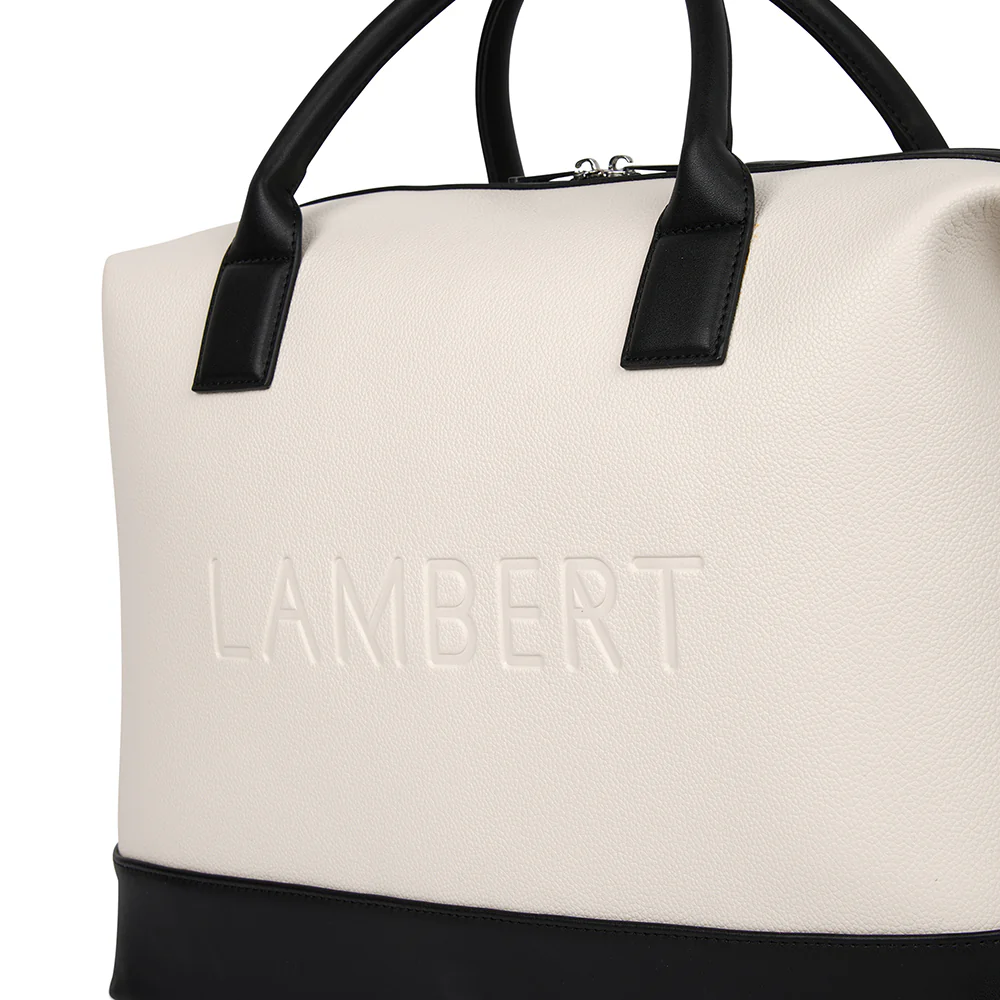 The Mae - Small Oyster Vegan Leather Travel Bag
