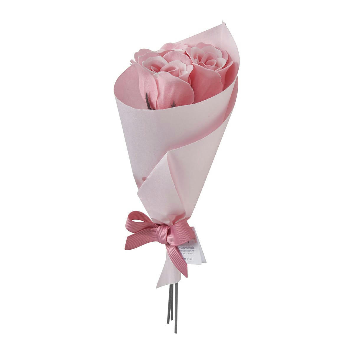 - Bouquet de roses de savon rose - Parfum Rose