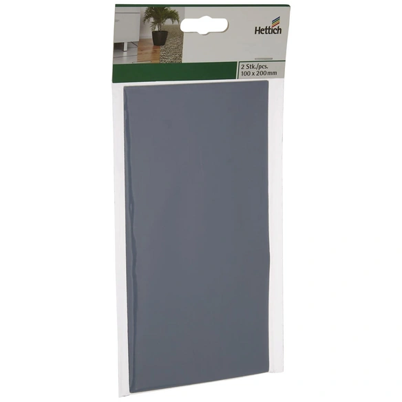 Multigleiter, rechteckig, grau, 100 x 1 x 200 mm