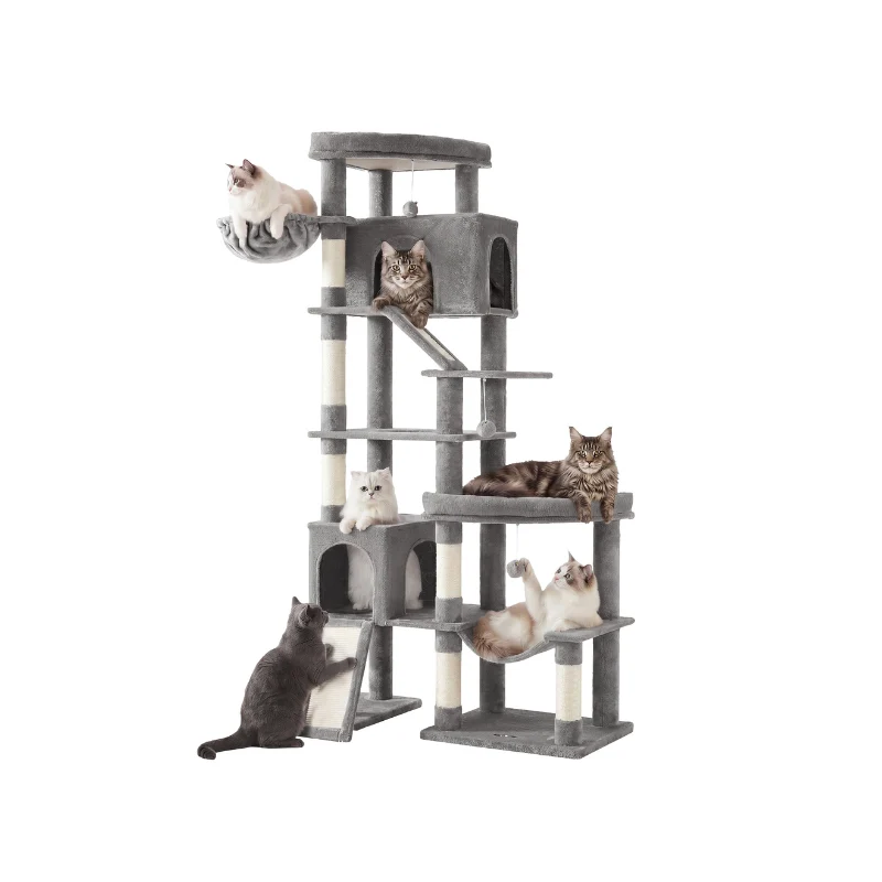 Collection Clawfy-Arbre à chat XXL avec base double