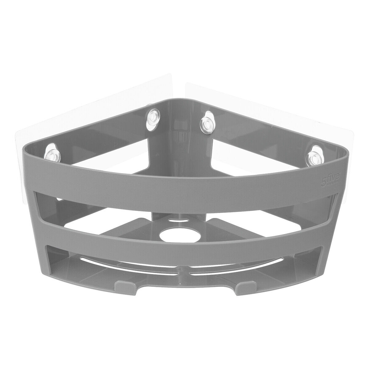 Suporte wc com adesivo cinza