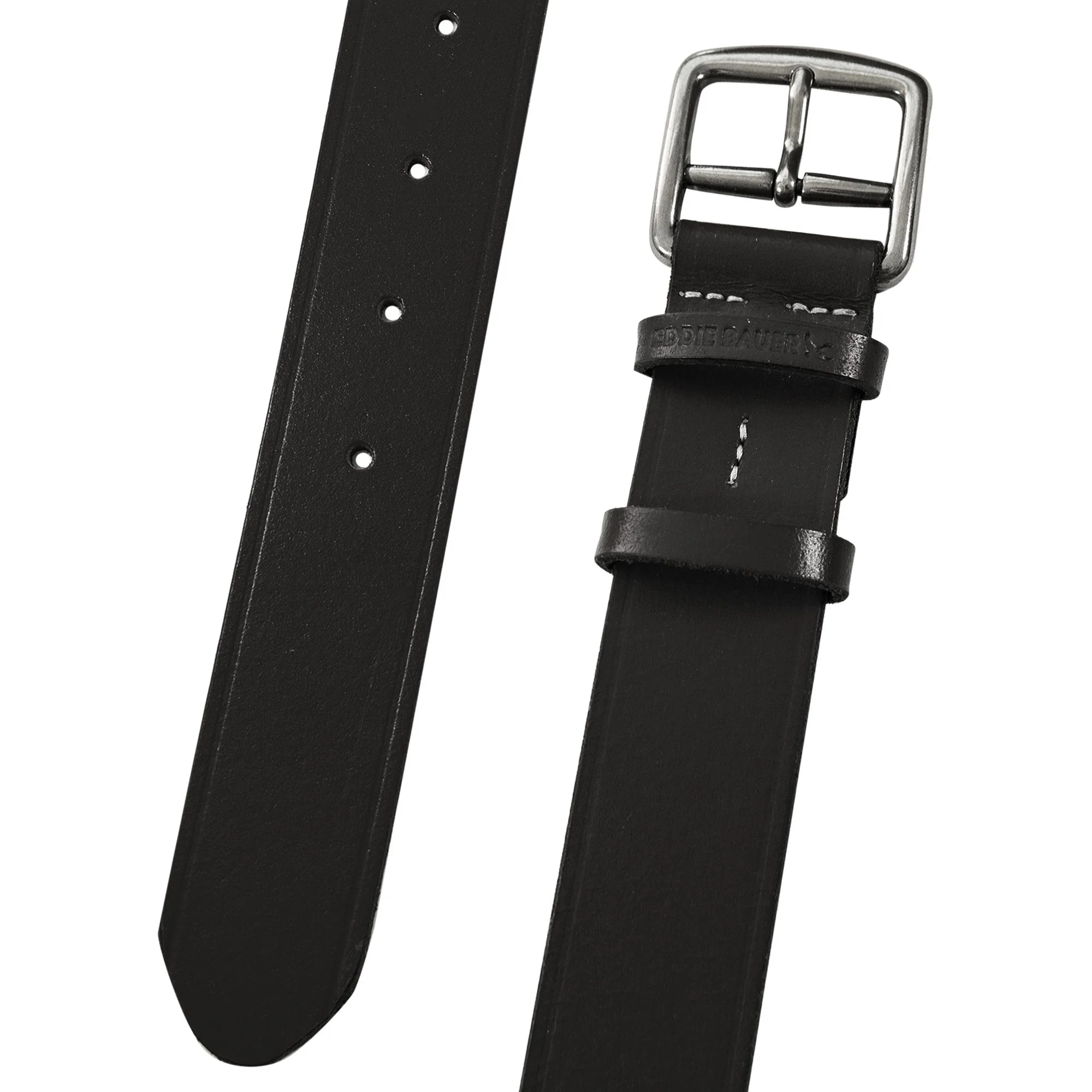 Women's Double Keeper Leather Jean Belt