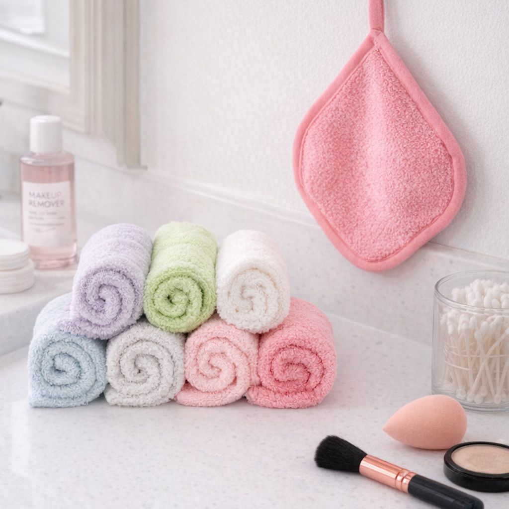 Erase Your Face 7 Days of Beauty Reusable Makeup Removing Pads - Pastel