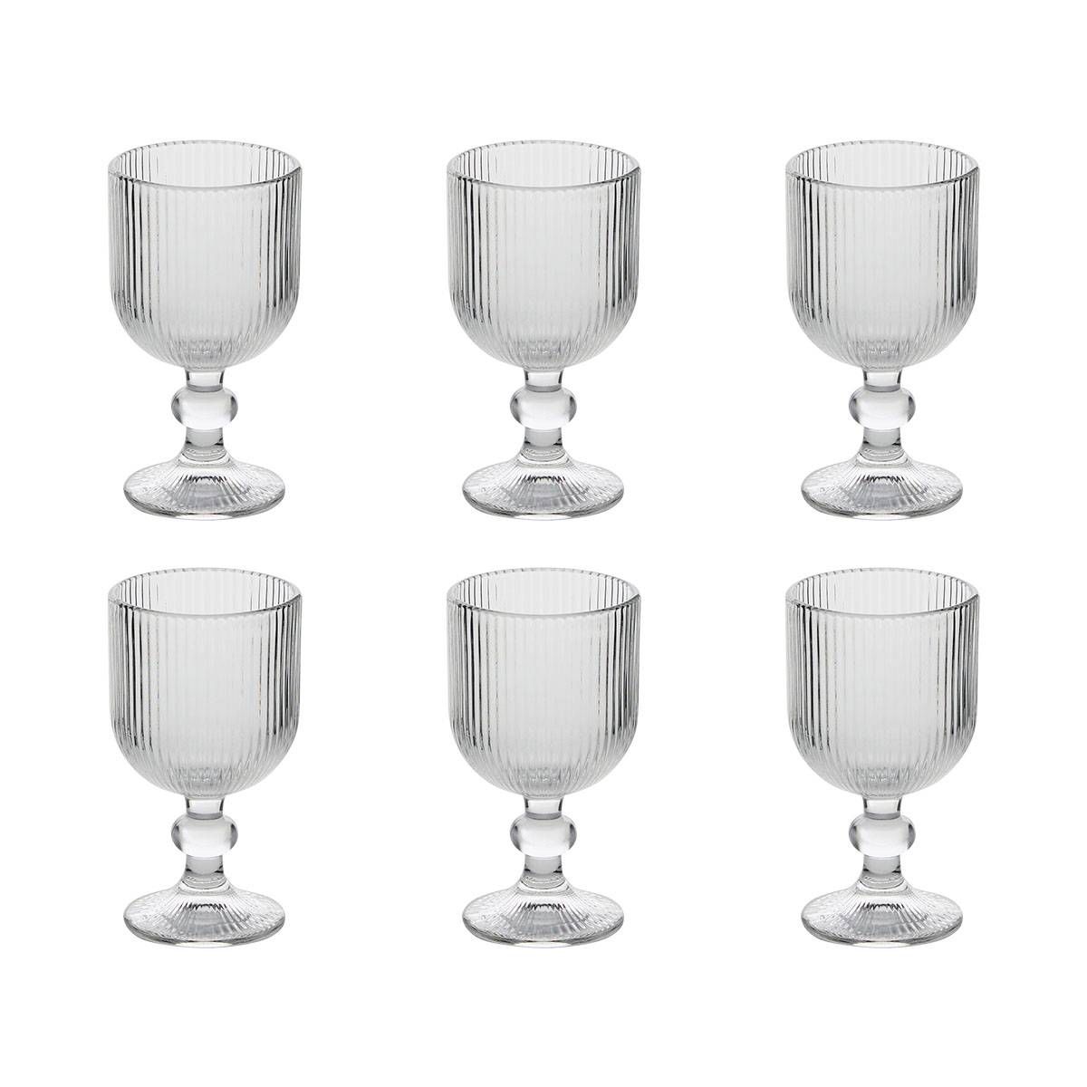 Wine glass "Ema" Glass, 250 ml, Transparent