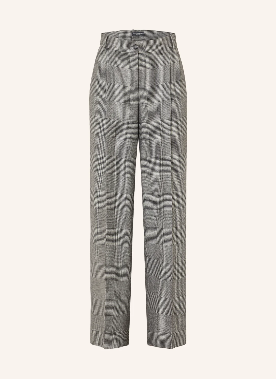 DOLCE & GABBANA Marlenehose aus Flanell