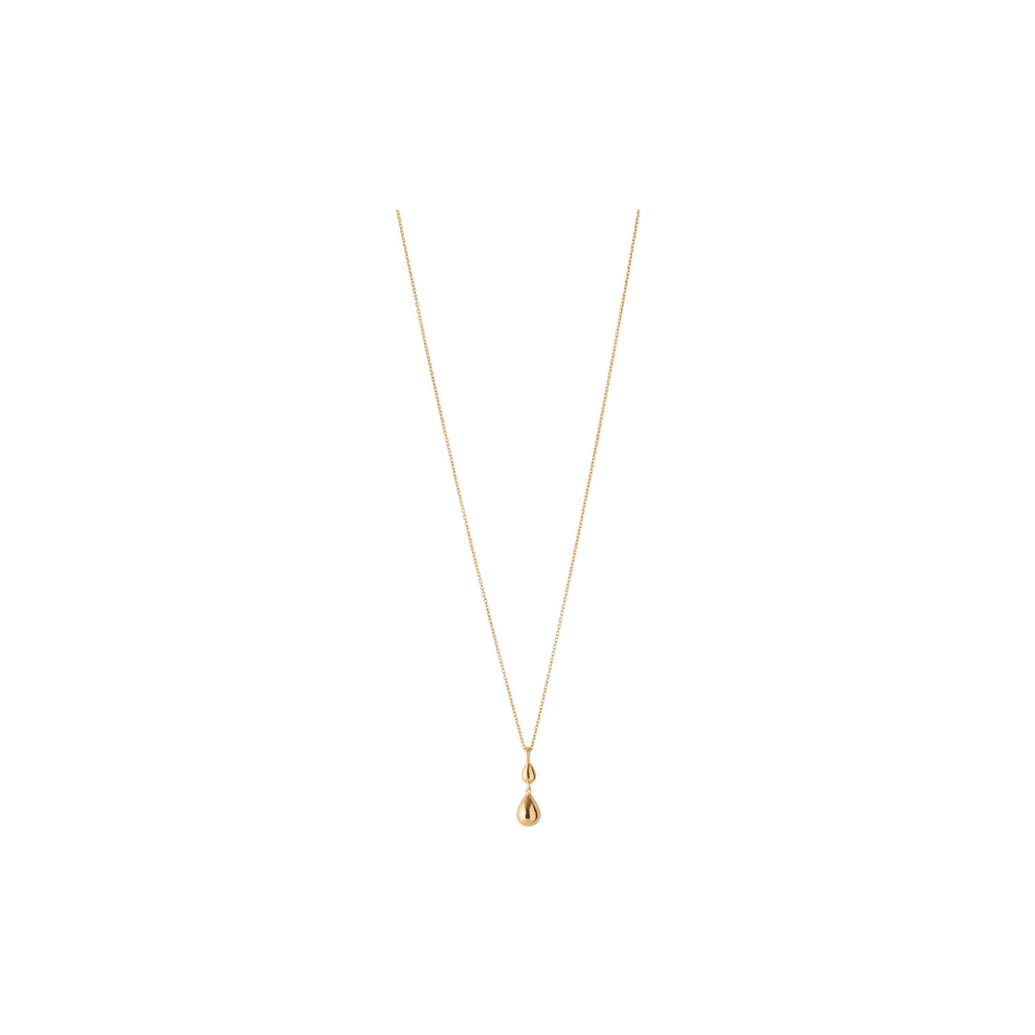 Rain Necklace, forgyldt