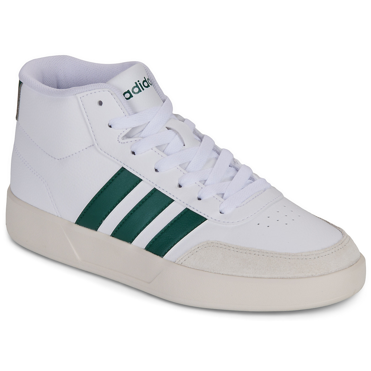 adidas - BREAKNET MID - White / Green