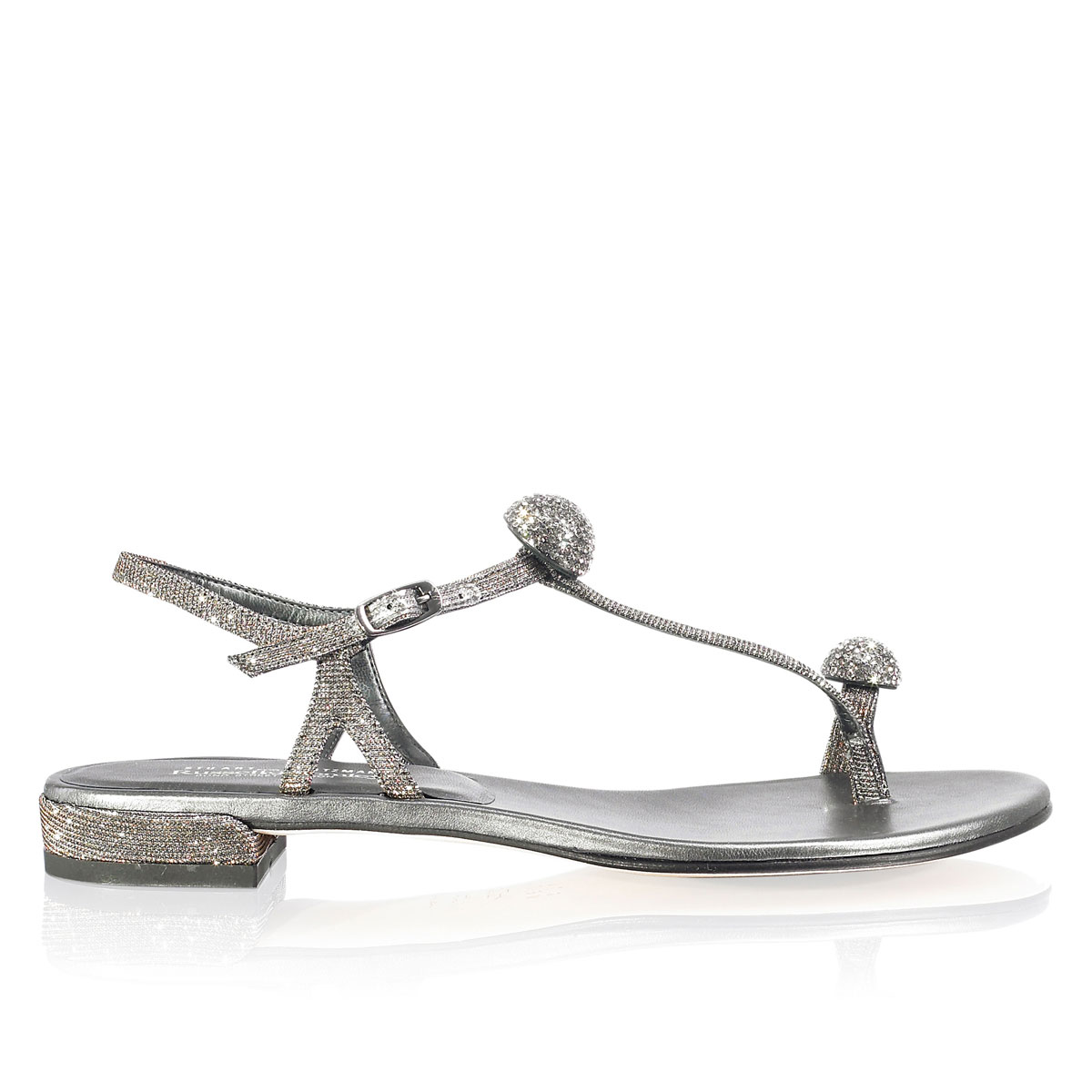Russell & Bromley FIREBALLS Flat Jewelled Sandal