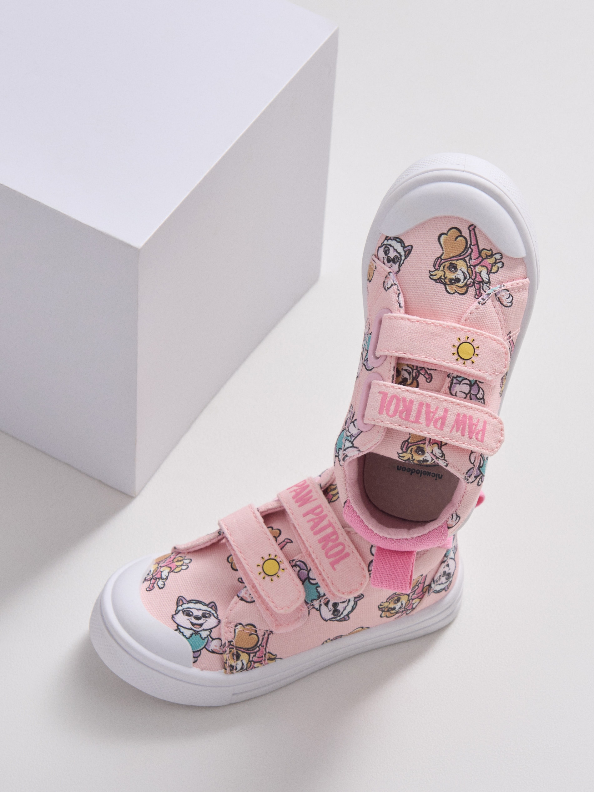 Bawełniane trampki ze skórzaną wkładką PAW Patrol