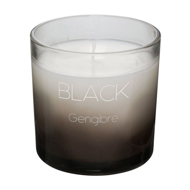 VELA PERFUMADA POTE GENGIBRE BLACK