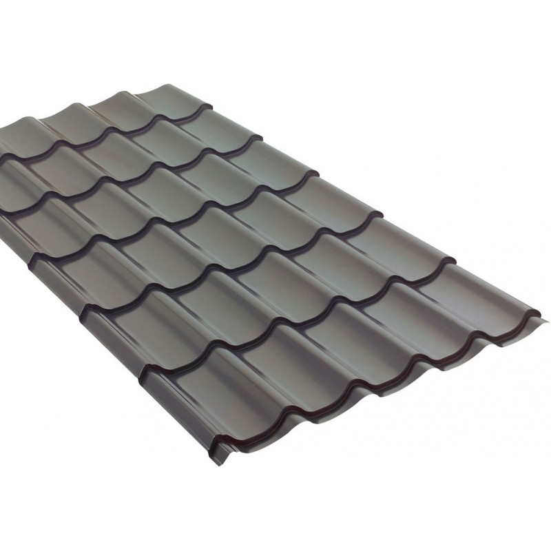 Panneau tuile 250 x 98 cm noir BRICOTUIL