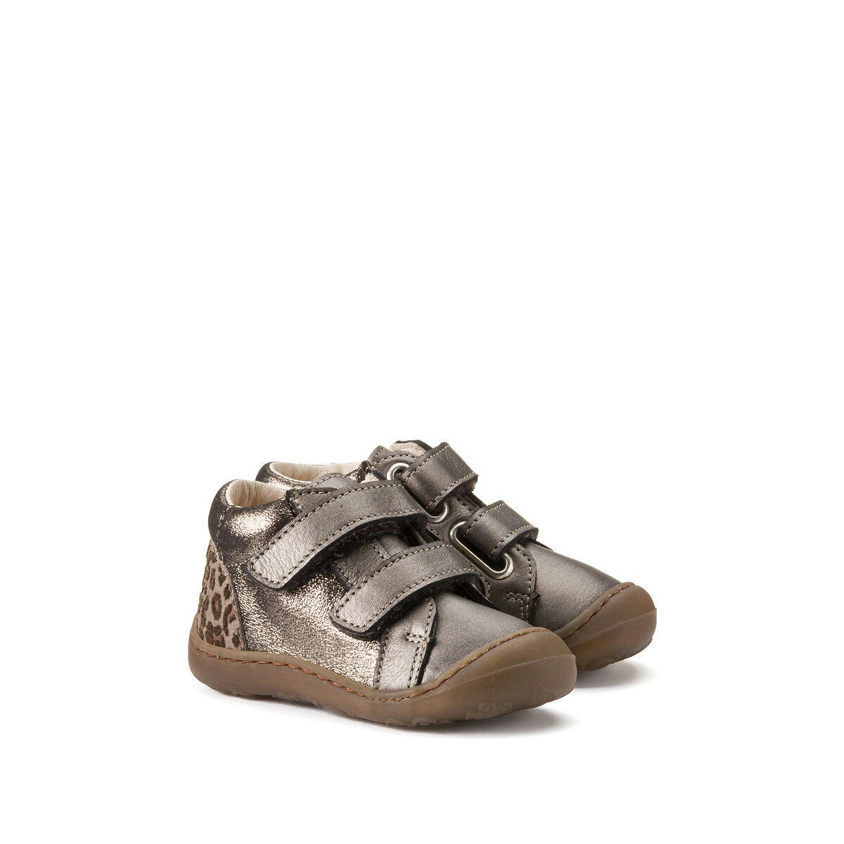 Chaussures souples en cuir premiers pas