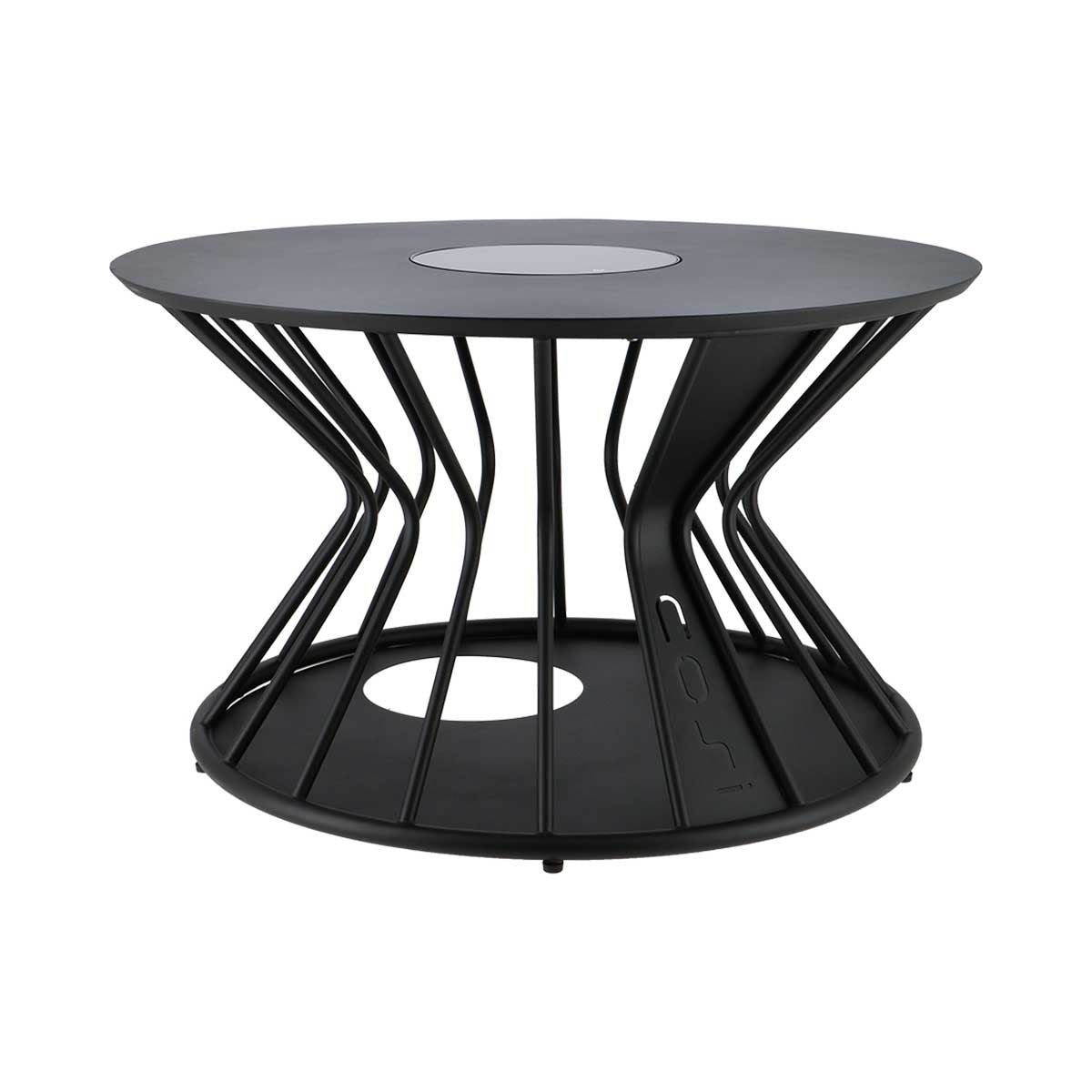 Cosilumia loungetafel met verlichting Ø70 x 41 cm - black