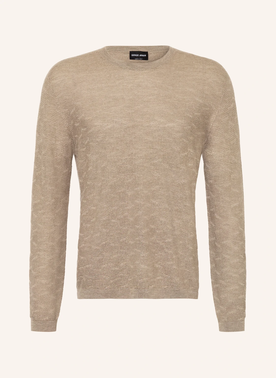 GIORGIO ARMANI Pullover mit Cashmere und Seide