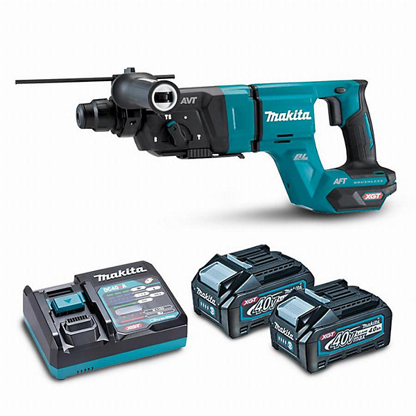 Makita HR007GM201 Perfo-burineur SDS  40V Max 28 mm sans balais 3,0 J 2x4,0 Ah