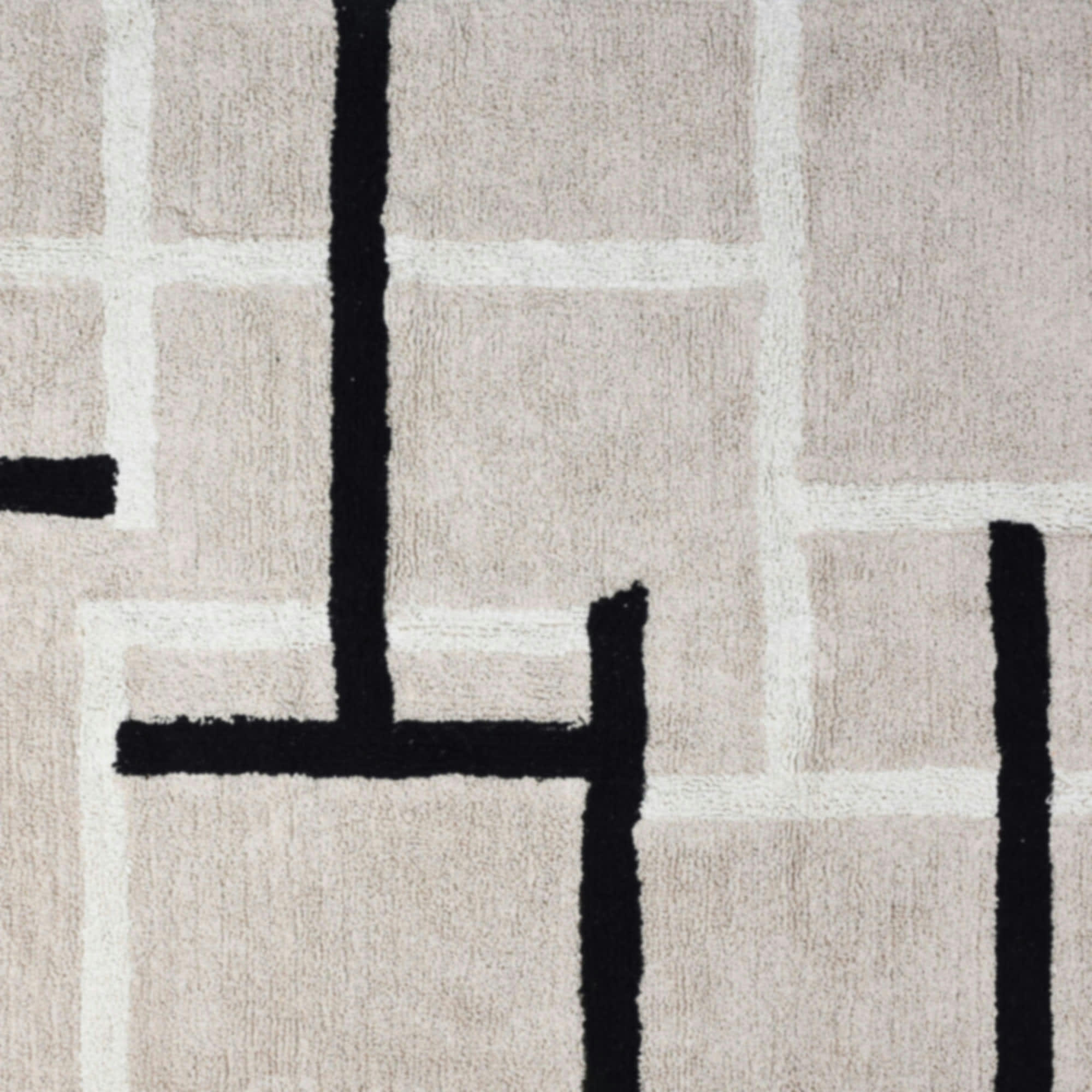 - Tapis coton design stripes - 120x180cm