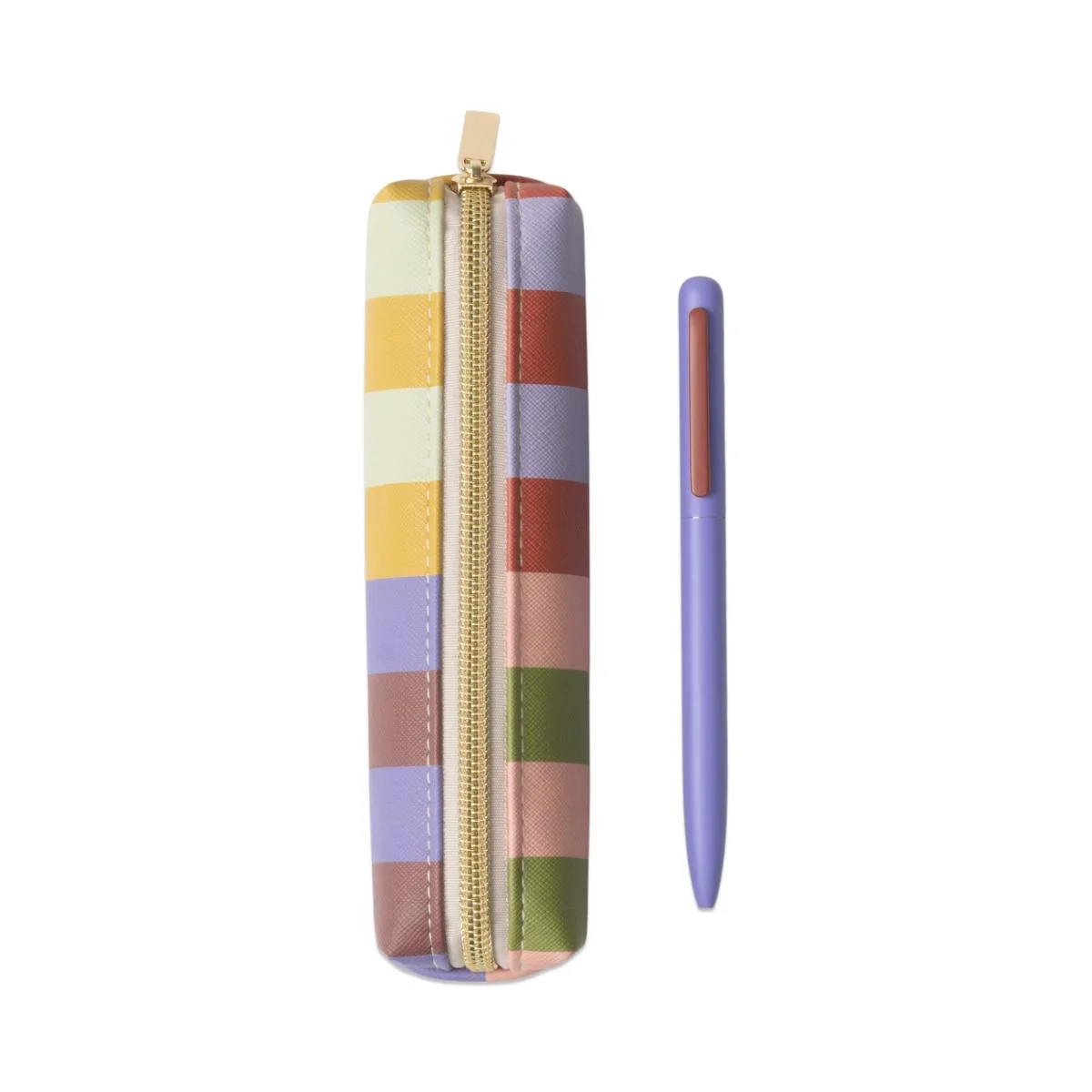 Pen & Pouch Set - Bold Stripe