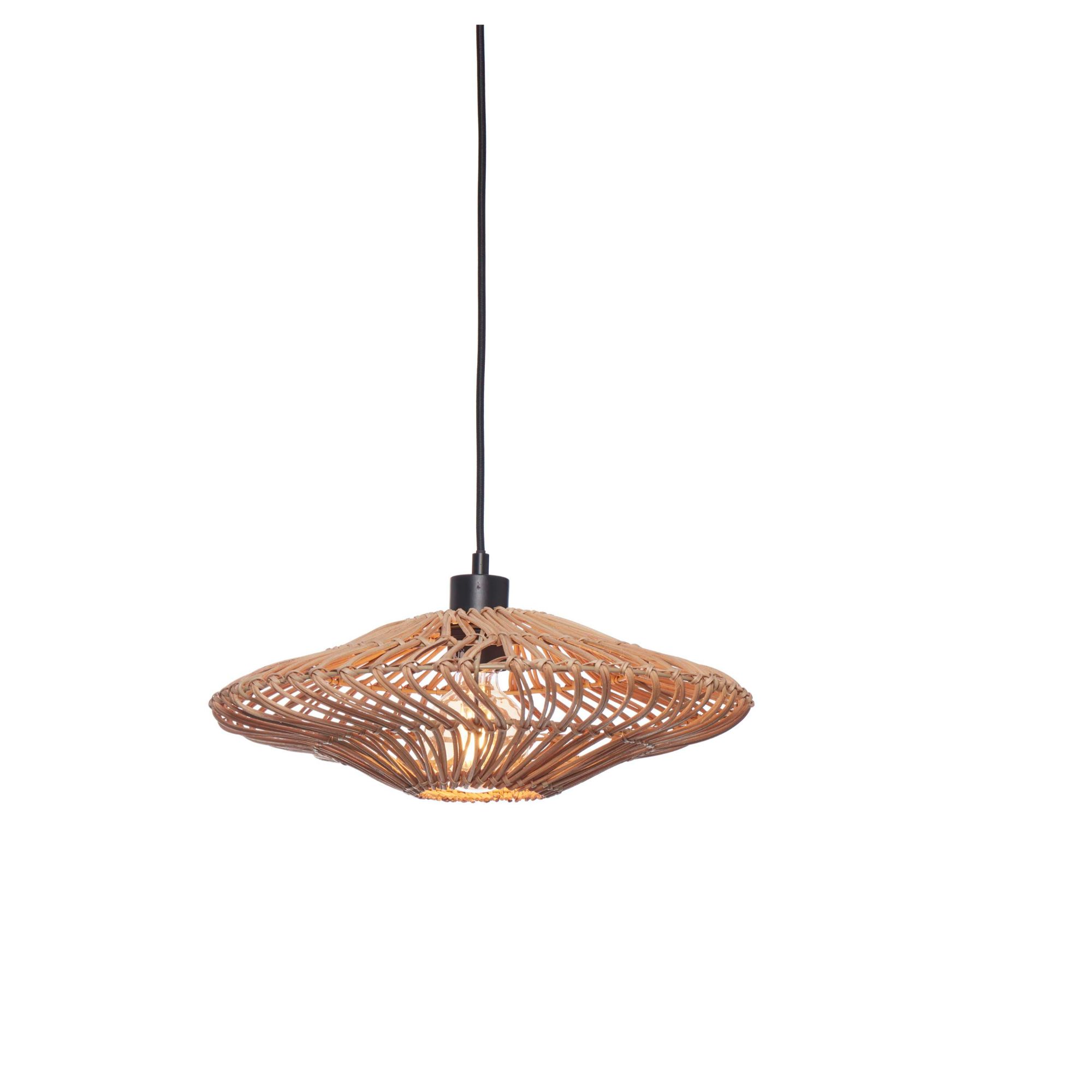GOOD&MOJO hanglamp Zanzibar - bruin - Ø40cm