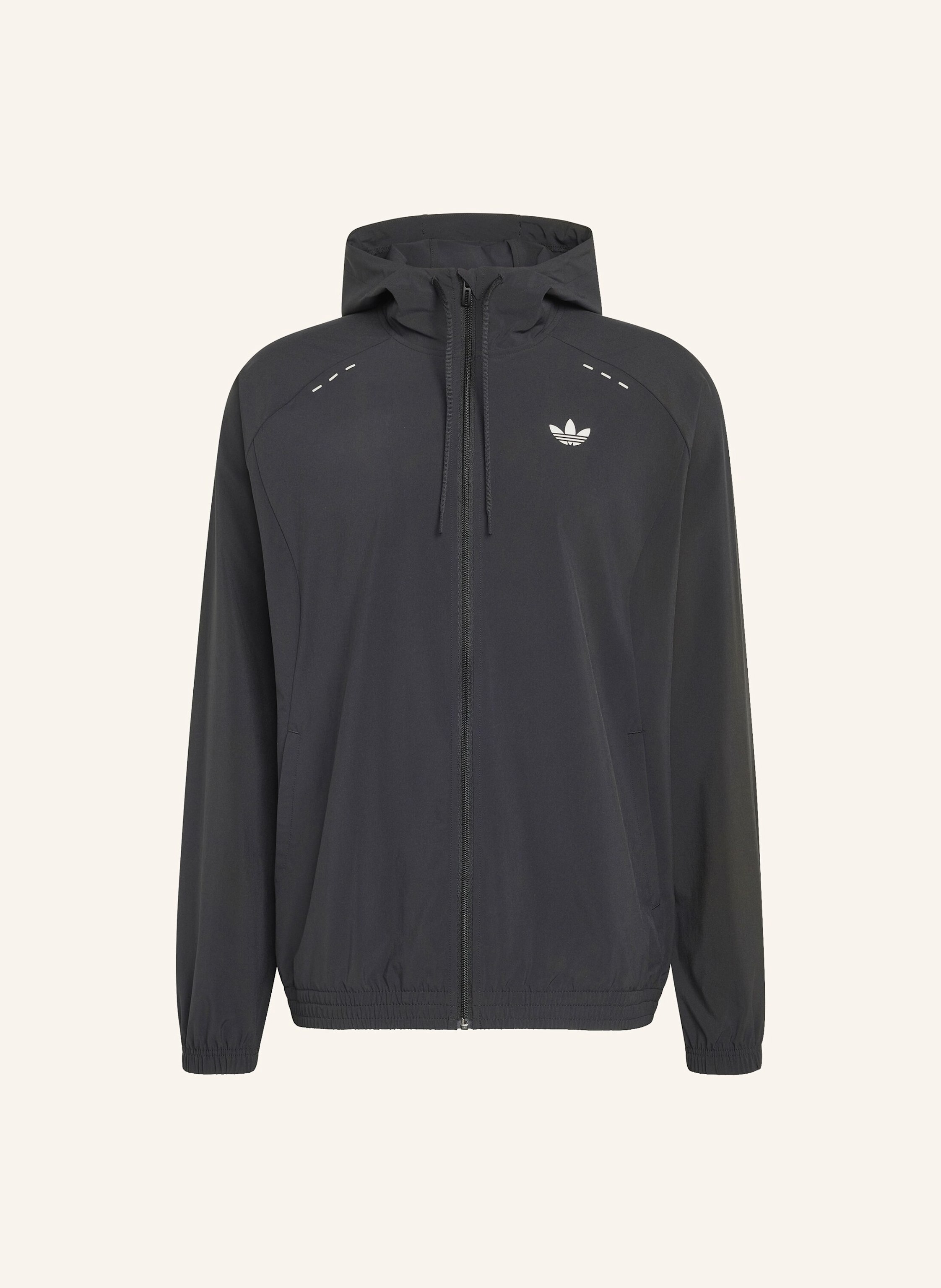 adidas Originals TECH TREFOIL ESSENTIALS ORIGINALS JACKE, KAPUZE, DURCHGEHENDER REISSVERSCHLUSS