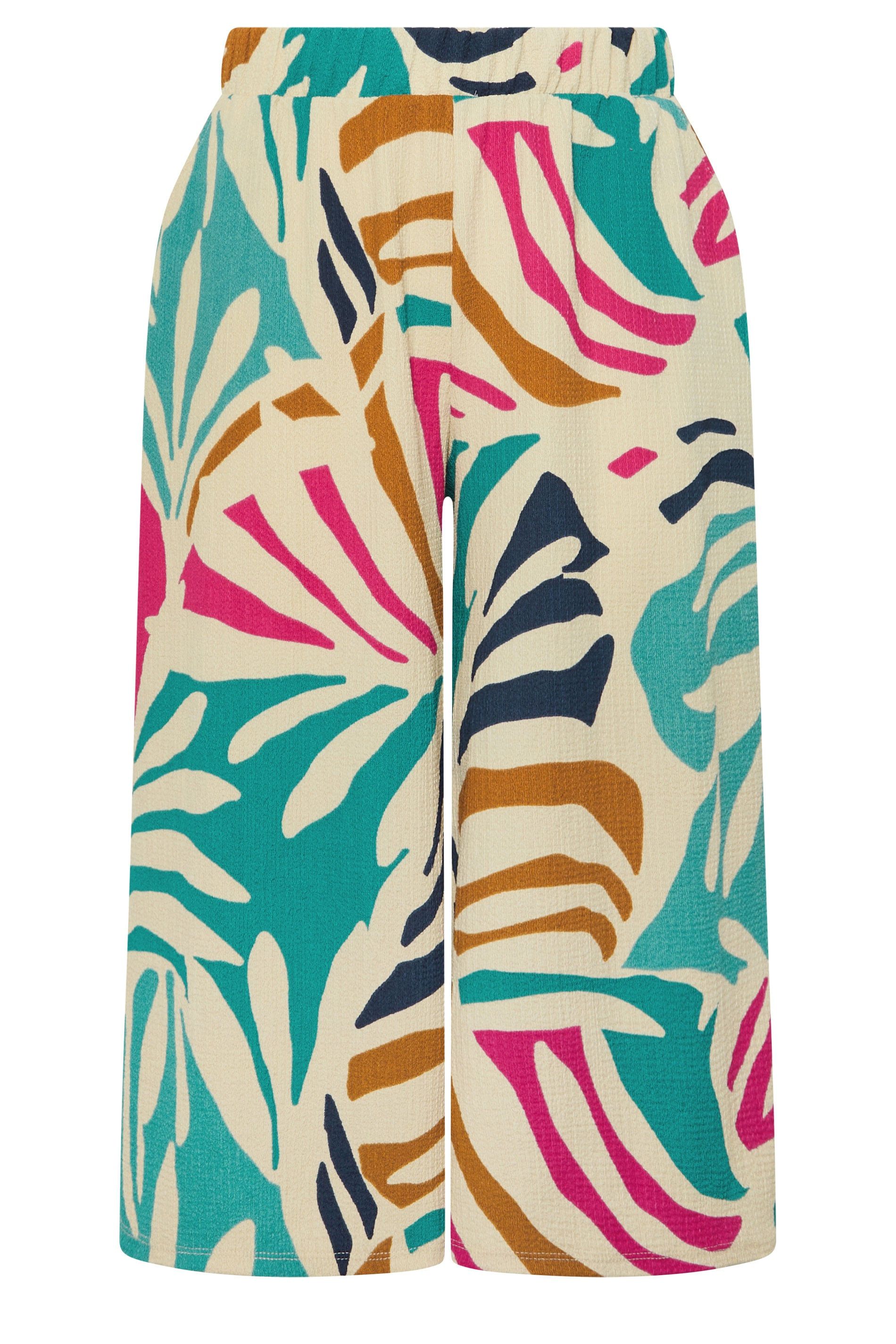 Yours Abstract Wide Leg Culottes