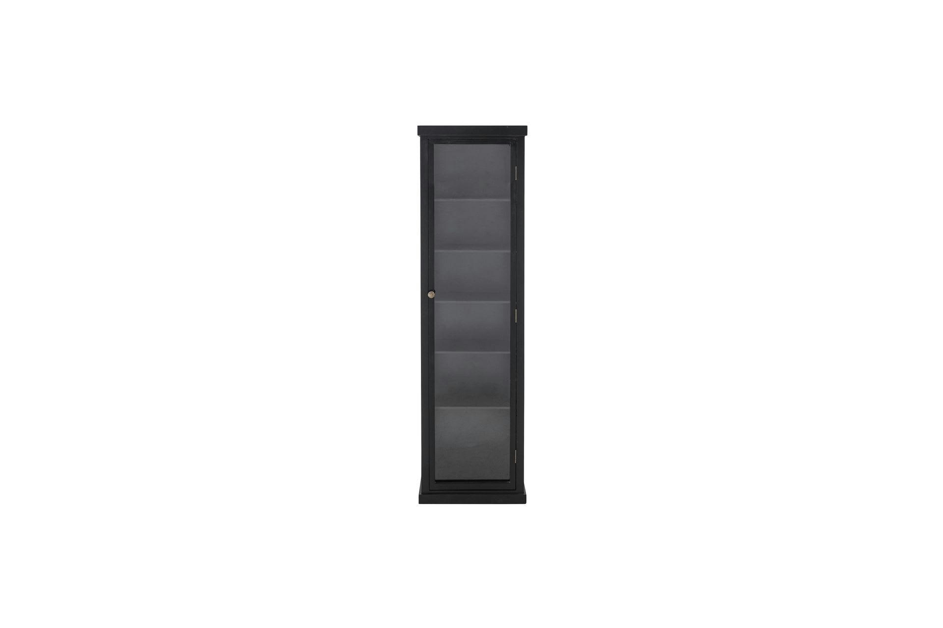 EMILIO - Armoire en bois de sapin noire
