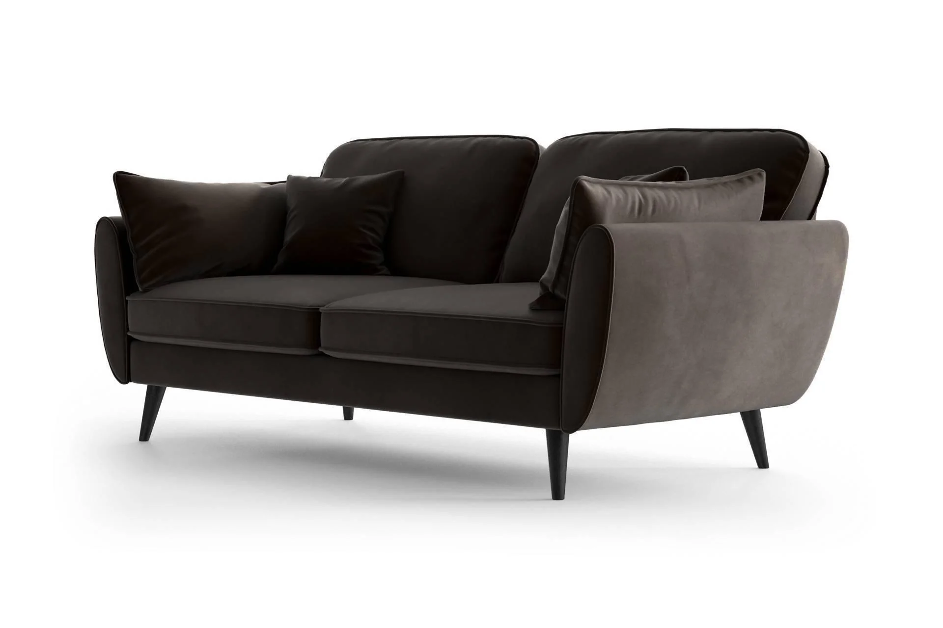 3-zitsbank Zara velvet