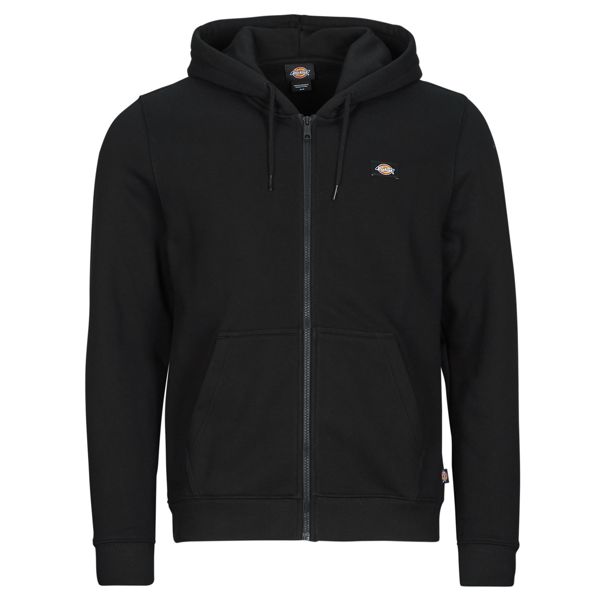 Dickies - OAKPORT ZIP HOODIE BLACK - Black