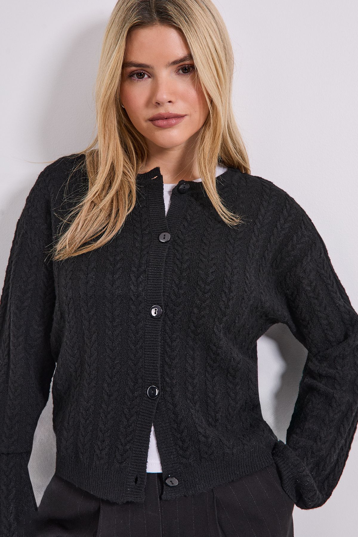 Dorothy Perkins Mini All Over Cable Knit Cardigan