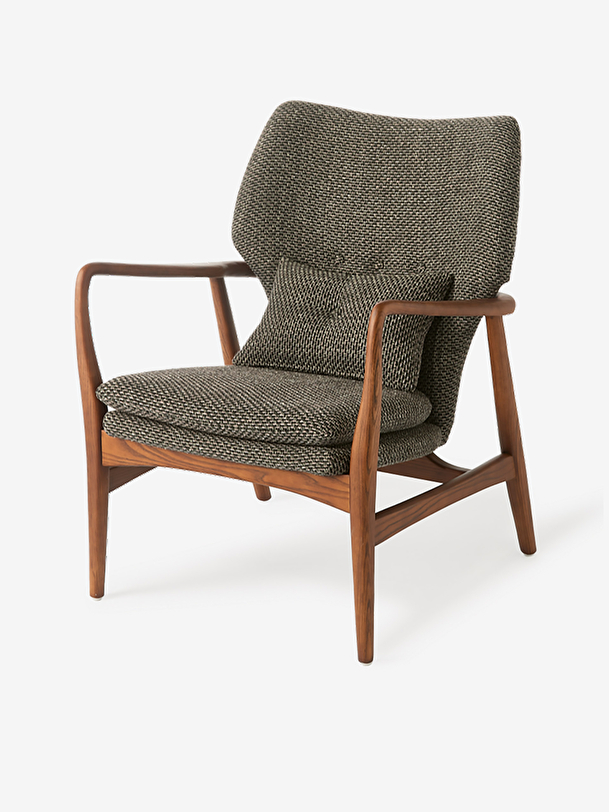 Fauteuil peggy gris chine - polspotten gris